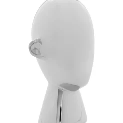 KARE Design Deko & Geschenkartikel-Deko Objekt Abstract Face Silber 22Cm
