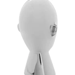 KARE Design Deko & Geschenkartikel-Deko Objekt Abstract Face Silber 22Cm
