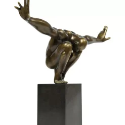 KARE Design Deko & Geschenkartikel-Deko Objekt Athlet Bronze