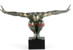 KARE Design Deko & Geschenkartikel-Deko Objekt Athlete Xl Antik Grun