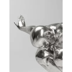 KARE Design Deko & Geschenkartikel-Deko Objekt Athlete Xl Silber