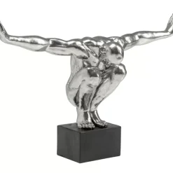KARE Design Deko & Geschenkartikel-Deko Objekt Athlete Xl Silber