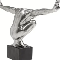 KARE Design Deko & Geschenkartikel-Deko Objekt Athlete Xl Silber