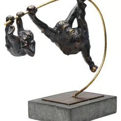 KARE Design Deko & Geschenkartikel-Deko Objekt Climbing Monkeys