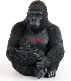 KARE Design Deko & Geschenkartikel-Deko Objekt Cuddle Gorilla Family