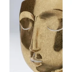 KARE Design Deko & Geschenkartikel-Deko Objekt Daisy Head Gold 19Cm