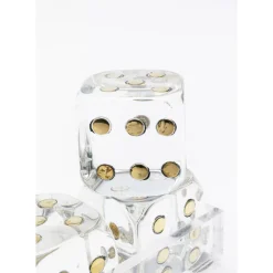 KARE Design Sonstiges & Zubehör Accessoires-Deko Objekt Dice Transparent 17X4Cm