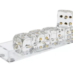 KARE Design Sonstiges & Zubehör Accessoires-Deko Objekt Dice Transparent 17X4Cm