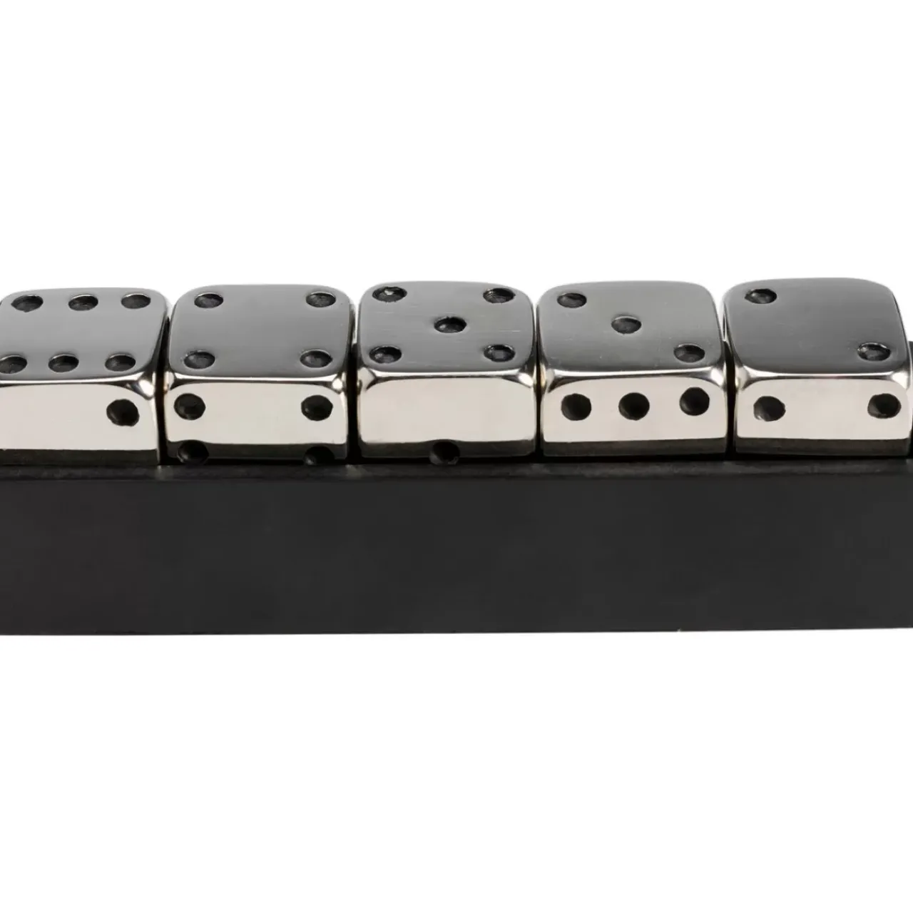 KARE Design Sonstiges & Zubehör Accessoires-Deko Objekt Dices Silber 20X6Cm