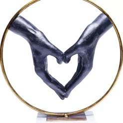 KARE Design Deko & Geschenkartikel-Deko Objekt Elements Heart Hand 33,5Cm