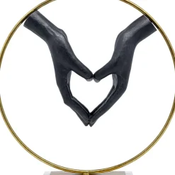 KARE Design Deko & Geschenkartikel-Deko Objekt Elements Heart Hand 62Cm