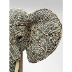 KARE Design Deko & Geschenkartikel-Deko Objekt Elephant Head Pearls 49Cm