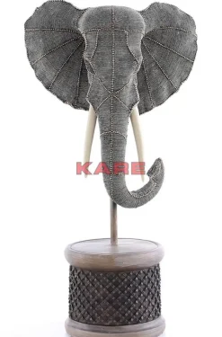 KARE Design Deko & Geschenkartikel-Deko Objekt Elephant Head Pearls 76