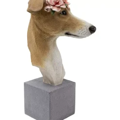 KARE Design Deko & Geschenkartikel-Deko Objekt Fiori Greyhound 47Cm