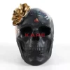 KARE Design Deko & Geschenkartikel-Deko Objekt Flower Skull 22Cm