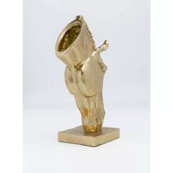 KARE Design Deko & Geschenkartikel-Deko Objekt Horse Face Gold 57Cm