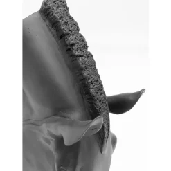 KARE Design Deko & Geschenkartikel-Deko Objekt Horse Face Schwarz 57Cm