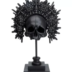 KARE Design Deko & Geschenkartikel-Deko Objekt King Skull Schwarz