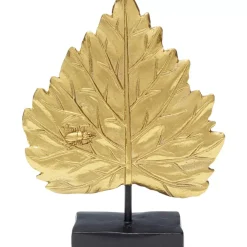 KARE Design Deko & Geschenkartikel-Deko Objekt Leaves Gold 17Cm