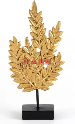 KARE Design Deko & Geschenkartikel-Deko Objekt Leaves Gold 14Cm