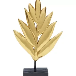 KARE Design Deko & Geschenkartikel-Deko Objekt Leaves Gold 15Cm