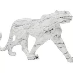 KARE Design Deko & Geschenkartikel-Deko Objekt Leopard Marble 129Cm
