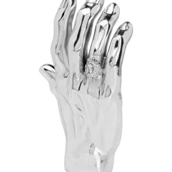 KARE Design Deko & Geschenkartikel-Deko Objekt Mano Diamond Ring Silber