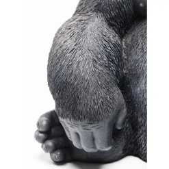 KARE Design Deko & Geschenkartikel-Deko Objekt Monkey Gorilla Side Medium Schwarz