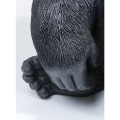 KARE Design Deko & Geschenkartikel-Deko Objekt Monkey Gorilla Side Xl Schwarz
