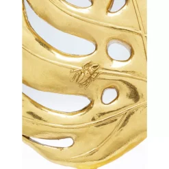 KARE Design Deko & Geschenkartikel-Deko Objekt Monstera Leaf Gold 36Cm