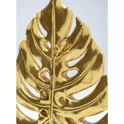 KARE Design Deko & Geschenkartikel-Deko Objekt Monstera Leaf Gold 26Cm
