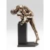 KARE Design Deko & Geschenkartikel-Deko Objekt Nude Man Stand Bronze 35Cm