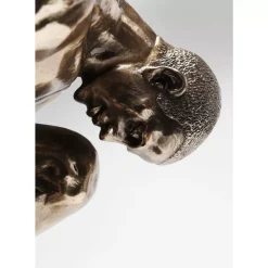 KARE Design Deko & Geschenkartikel-Deko Objekt Nude Man Stand Bronze 35Cm