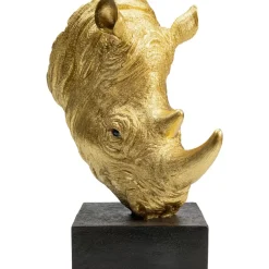 KARE Design Deko & Geschenkartikel-Deko Objekt Rhino Gold