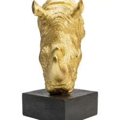 KARE Design Deko & Geschenkartikel-Deko Objekt Rhino Gold