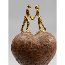 KARE Design Deko & Geschenkartikel-Deko Objekt Rock Heart Date 26Cm