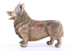 KARE Design Deko & Geschenkartikel-Deko Objekt Royal Standing Corgi