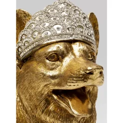 KARE Design Deko & Geschenkartikel-Deko Objekt Royal Standing Corgi