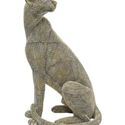 KARE Design Deko & Geschenkartikel-Deko Objekt Sitting Leopard Pearls 42