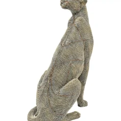 KARE Design Deko & Geschenkartikel-Deko Objekt Sitting Leopard Pearls 42