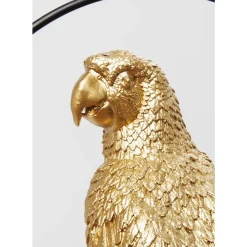 KARE Design Deko & Geschenkartikel-Deko Objekt Swinging Parrot Gold