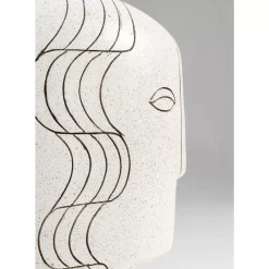 KARE Design Deko & Geschenkartikel-Deko Objekt Symmetric Face 28Cm