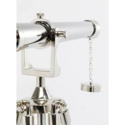 KARE Design Deko & Geschenkartikel-Deko Objekt Telescope Silber 125Cm