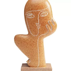 KARE Design Deko & Geschenkartikel-Deko Objekt Thought Braun 27Cm