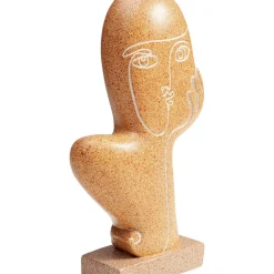 KARE Design Deko & Geschenkartikel-Deko Objekt Thought Braun 27Cm