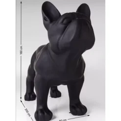 KARE Design Deko & Geschenkartikel-Deko Objekt Toto Teen Xl Schwarz Matt