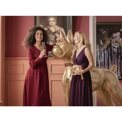 KARE Design Deko & Geschenkartikel-Deko Objekt Toto Xl Gold