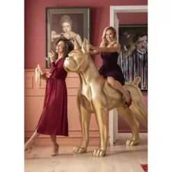 KARE Design Deko & Geschenkartikel-Deko Objekt Toto Xl Gold