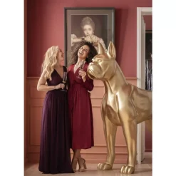 KARE Design Deko & Geschenkartikel-Deko Objekt Toto Xl Gold