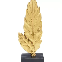 KARE Design Deko & Geschenkartikel-Deko Objekt Two Leaves Gold 9Cm